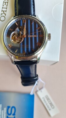ぷ*に様 SEIKO presage automatic 4R39-00W0 本 SEIKO PRESAGE SSA421J1 ZEN GARDEN Automatic Watch Open Heart Semi