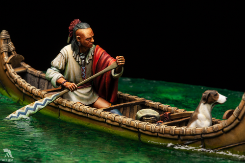 Long Journey Home Native Americans Painted Toy Soldier Pre-Sale Pre-Sale| Museum - Picture 3 of 5