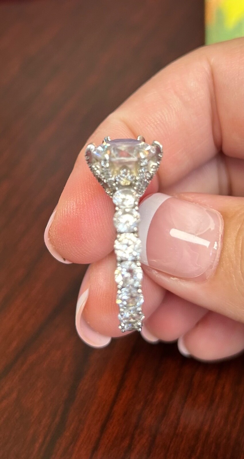 Sterling Silver Chunky Bling Ring - image 5