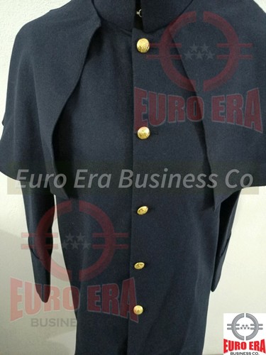 Napoleonic British French Empire Officer Great Frock Coat Repro in all sizes - Picture 4 of 9