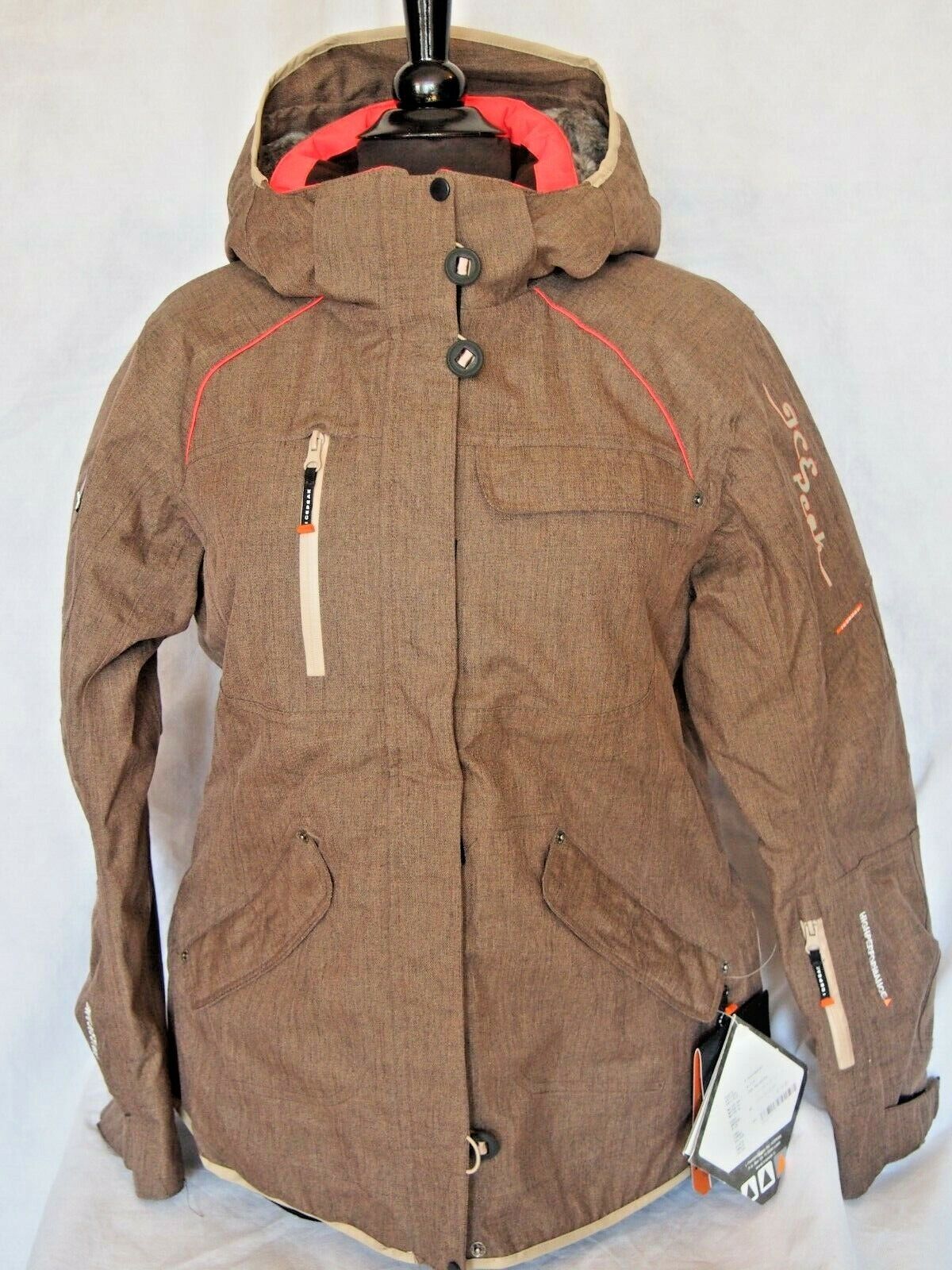 ICE Peak Donna Nitta Ski JacketMarronee UK 14 ICE Peak Donna Nitta Ski JacketMarronee UK 14