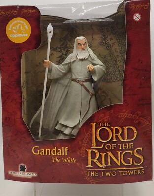 The Lord of the Rings The Two Towers Gandalf the White Statue Applause JC