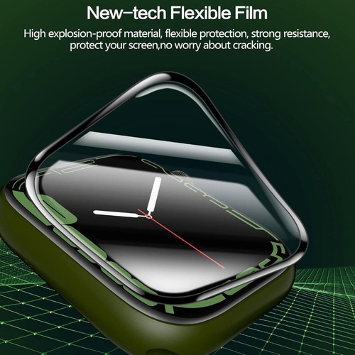 Do iWatch Apple Watch 9 8 7 6 5 4 10 SE Ultra Screen Protector Szkło hartowane - Zdjęcie 12 z 12