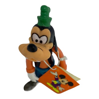 Disney GOOFY フィギュア Vintage Walt Disney's Goofy Articulated Figure - Made in