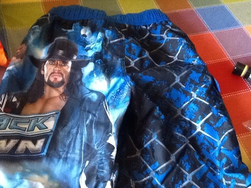 Boys swimsuit size 4/5 WWE smack down wrestling bathing suit - Picture 3 of 5