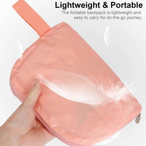 Lightweight Foldable Backpack Men Women Waterproof Packable Backpack Travel - Picture 6 of 16