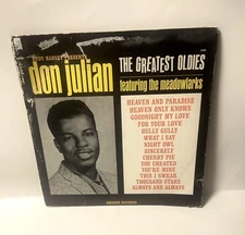 DON JULIAN sings featuring the meadowlarks THE GREATEST OLDIES - LP AMAZON 1009