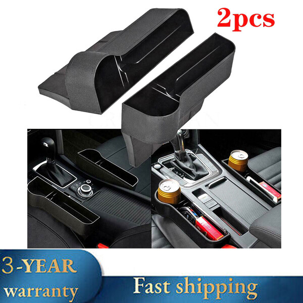 2x Car Seat Crevice Box Storage Cup Holder for Acura TLX Base Sedan 4-Door 2015