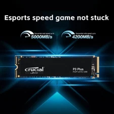 Crucial P3 Plus SSD 1TB PCIe Gen4x4 3D NAND NVMe M.2,up to 5000MB/s OEM package)