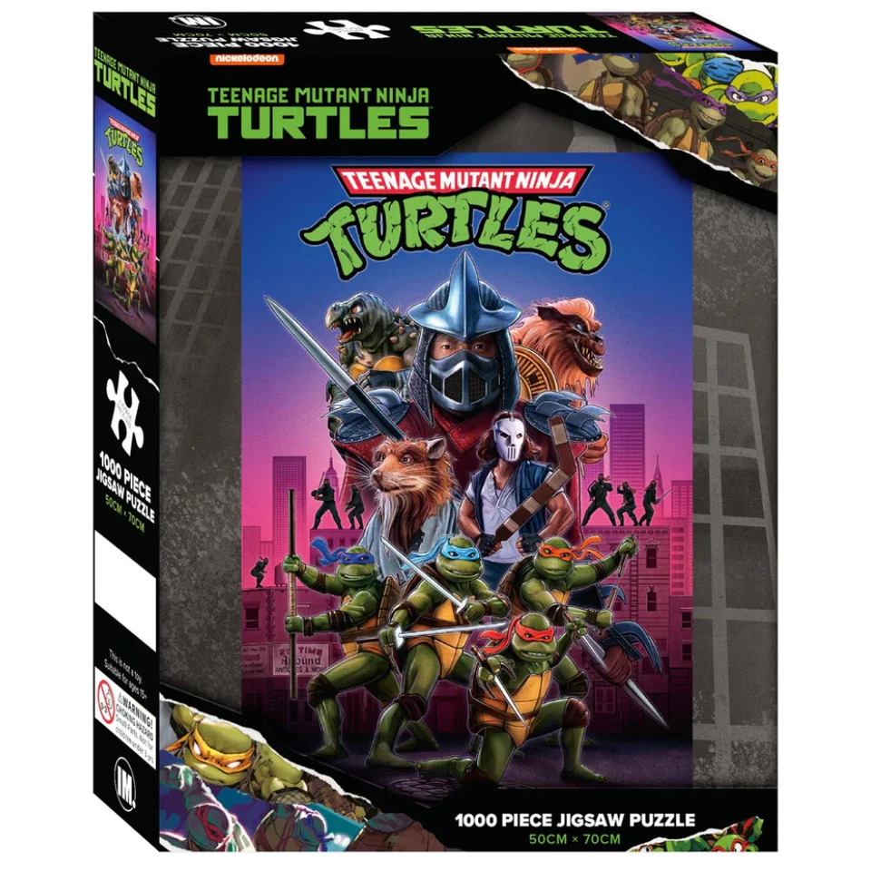 Teenage Mutant Ninja Turtles 1000 Piece Jigsaw Puzzle TMNT NEW