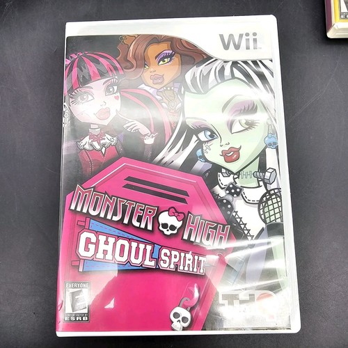 Wii Game Lot Disney Princess Monster High - Picture 9 of 16
