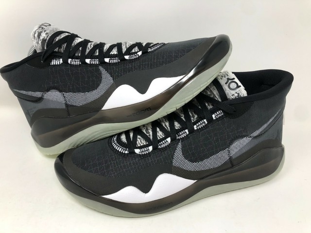 Nike Zoom Kd12 TB Black White Dark Grey Cn9518 002 Mens Size 14 for sale online | eBay