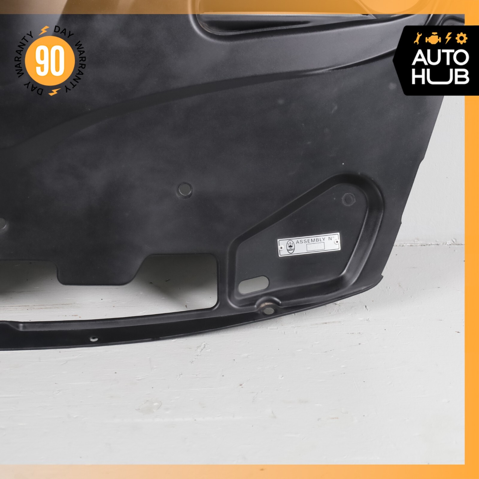 03-13 Maserati Quattroporte M139 Engine Motor Cover Trim Panel OEM 75k