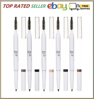 e.l.f. Instant Lift Brow Pencil, Dual-Sided, Precise, Fine Tip, Shapes, Defines.
