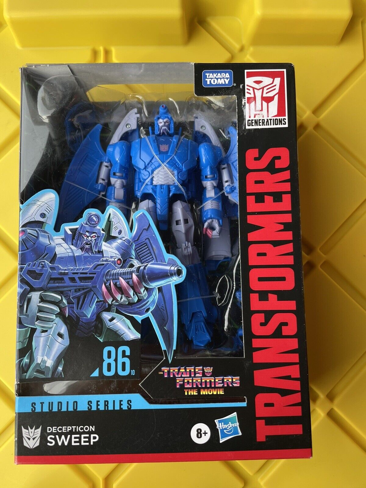 TRANSFORMERS|MOVIE|STUDIO SERIES 86|7"  FIGURE|DECEPTICON|SWEEP|SEALED LOT|MIB