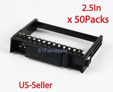 50Pcs HDD Blank Caddy Filler 2.5" SFF For HP DL380 G8 G9 670033-001 652991-001