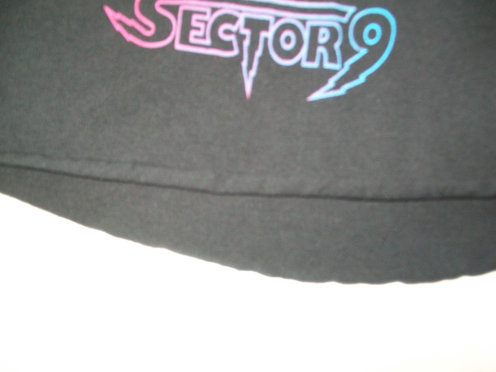 Sector 9 Men's S VTG 90's Skateboard Skull Long Sleeve Black Graphic T-Shirt