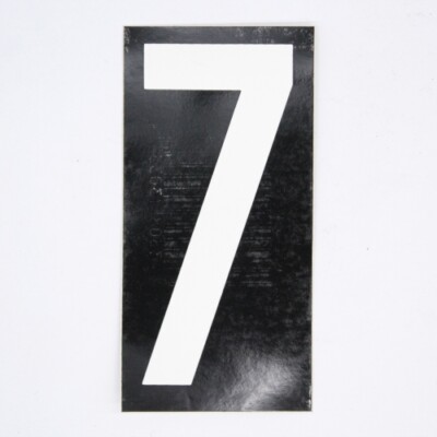 7 Column Sticker Sticker/Decal #7 Part Number - 3WP7 | eBay