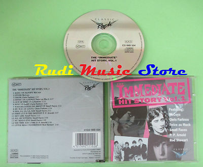 CD INSTANT HIT STORY VOL 1 Compilation 1993 MC COYS FLOCOWE SMALL FACES (C25)