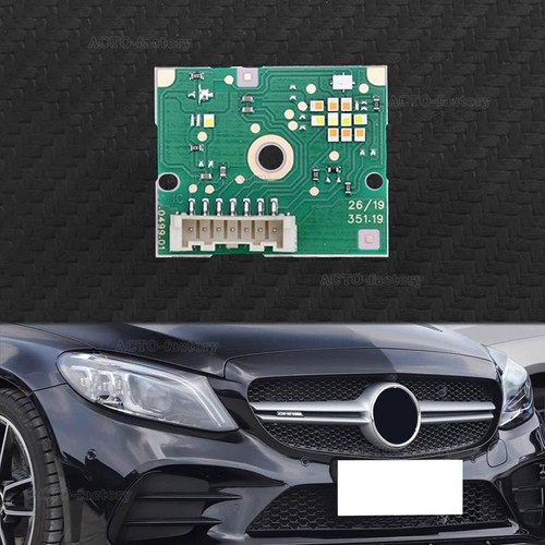 LED DRL Headlight Light Guide Strip Circuit Board For Benz C Class W205 2019-23 - Foto 2 di 19