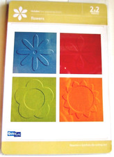 Flowers Embossing Folder Set by QuicKutz EF-2x2-024 NEW