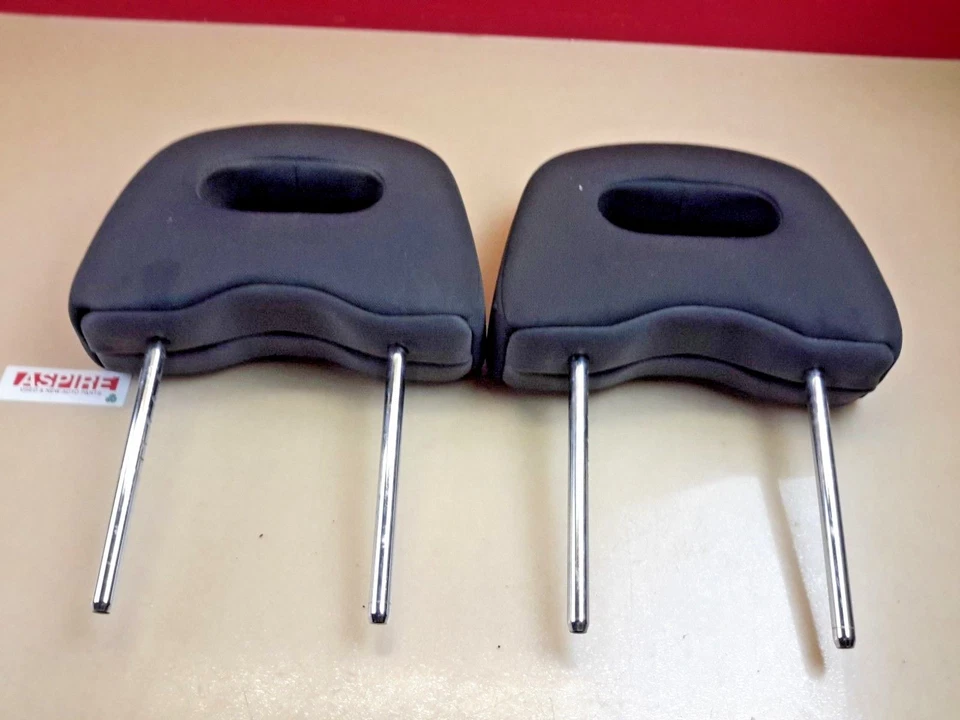 2005-2006 Nissan X-Trail Front Left And Right Head Rest Headrest Black OEM Foto 3 de 3
