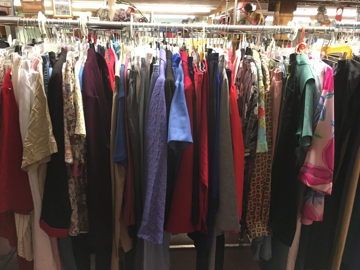 Gently Used 30 Pcs Bulk Women Plus Size Clothing Bundle Wholesale