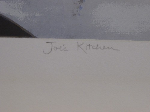 "Joe's Kitchen", Serigrafie von Nancy MacIntyre - Bild 4 von 6