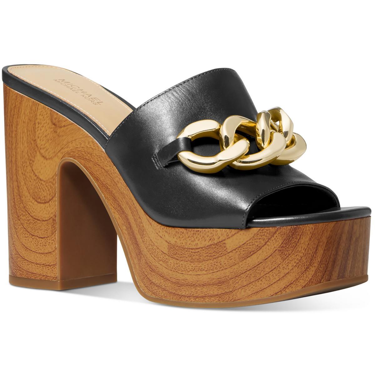 MICHAEL Michael Kors Женские босоножки Scarlett на платформе 9.5 Medium (B,M) BHFO 1293