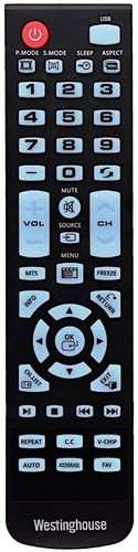 Mando a distancia original OEM WS-1688 para Westinghouse WD32HB1120 WD40FX1170 HDTV - Imagen 1 de 4