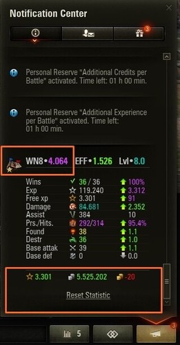 WoT World of Tanks 20 MILION CREDITS SILVER 3000+ WN8 - Picture 2 of 6