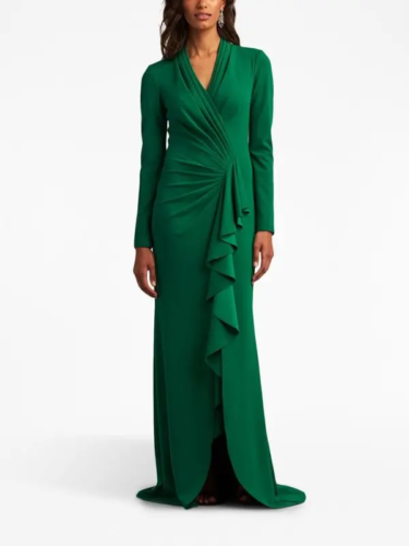 TADASHI SHOJI Markum Draped Gown