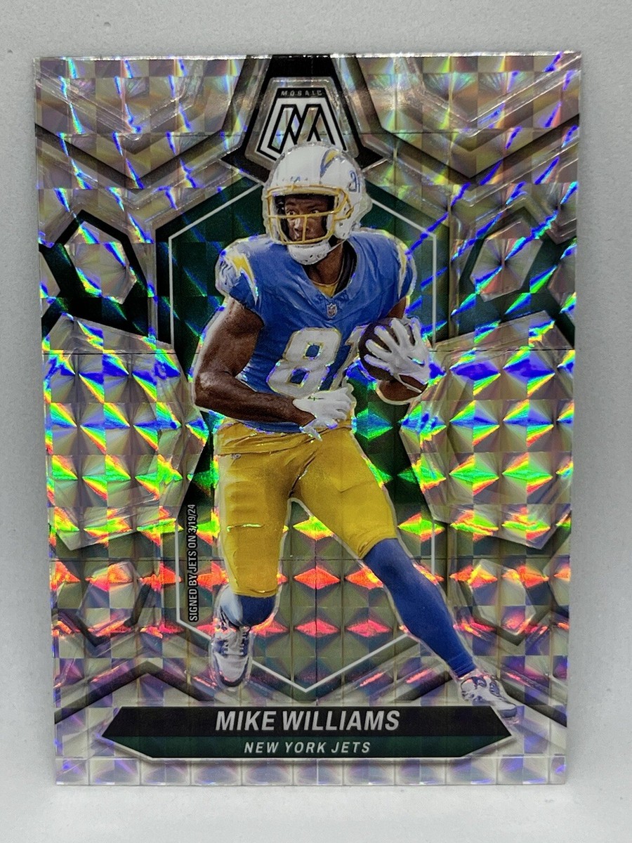 2024 Mike Williams Panini Mosaic Football Silver Mosaic