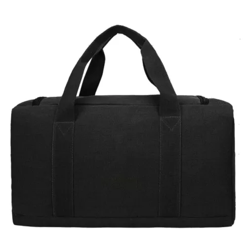 Große Oxford Reisetasche Fitnessstudio 45/60L wasserabweisend Gepäcktasche mit Gurt - Bild 23 von 49