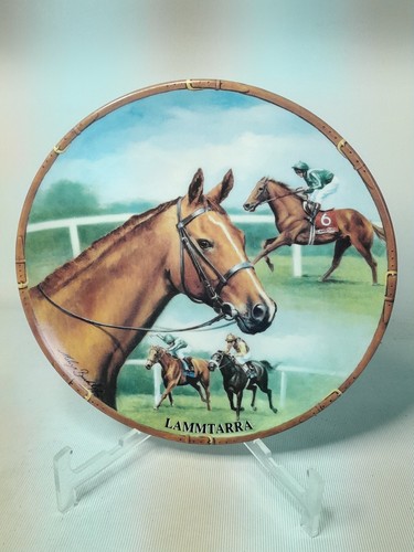 Platos Your Choice of Danbury Como Nuevo GRANDES CABALLOS DE CARRERAS Plato Royal Worcester P1 - Imagen 7 de 12