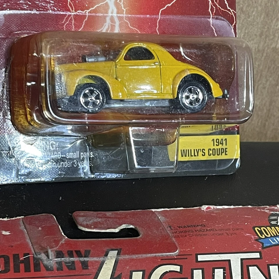 vintage johnny lightning cars lot 90s On Card - Image 4 of 4