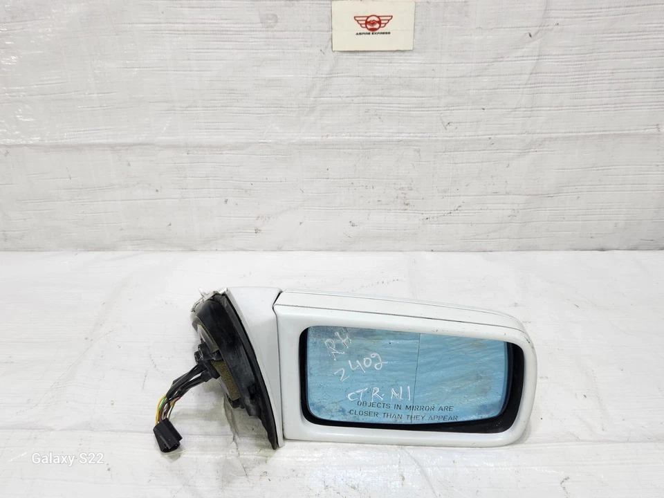 Оригинальное дверное зеркало правого вида 1992-1995 Mercedes Benz S-класса 300SE 1408108616 - Изображение 4 из 4