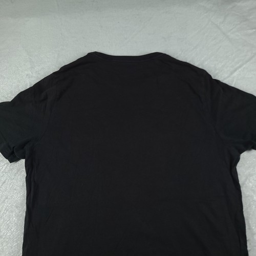 Puma Shirt Black Size L Cotton Short Sleeve Graphic Tee Adult Casual Logo - Picture 9 of 9