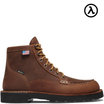 DANNER  BULL RUN GTX MEN'S TOBACCO STEEL TOE WORK BOOTS 15593 - ALL SIZES - NEW
