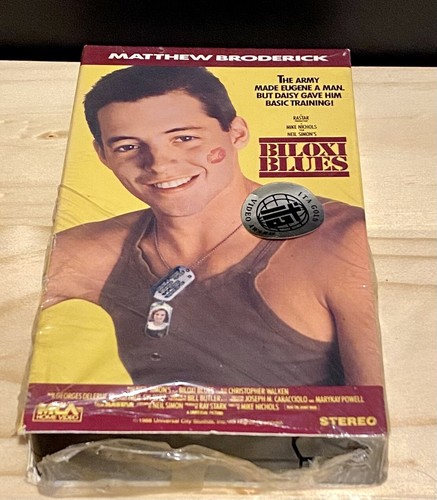 Biloxi Blues VHS Used VCR Video Tape Movie Matthew Broderick - Picture 2 of 3