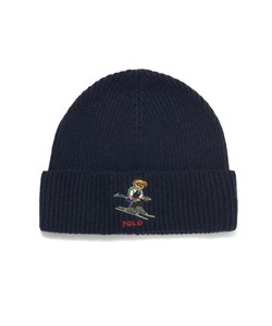 ski bear knit hat