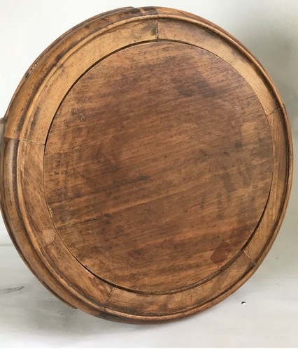 Vintage Antique Chinese Carved huanghuali Round Display Table Stand Large - Picture 3 of 9