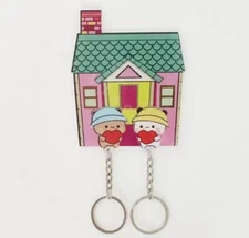 Bubu & Dudu Key Holder - Acrylic - Cartoon, Couple, Love, Gift Idea - NEW
