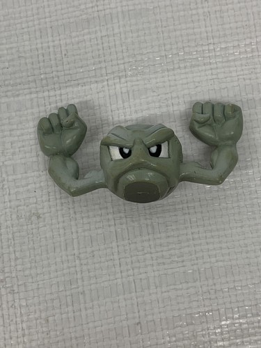 Geodude TOMY Pokemon Figure CGTSJ 1999 Nintendo - Vintage Authentic