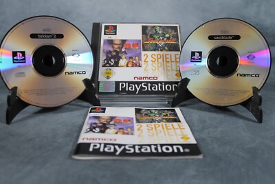 Twinpack: Tekken 2 + Soulblade - Sony PlayStation 1 - PS1