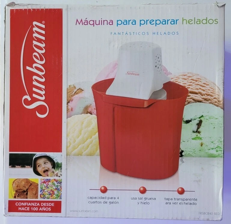 Sunbeam мороженица, фантазия замороженные лакомства. FRSBCB40-КРАСНЫЙ. - Изображение 4 из 4
