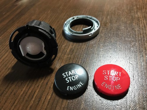 Start Stop Engine Button Switch Cover For BMW E90 E60 E84 E83 E70 E71 E72 - Picture 5 of 6