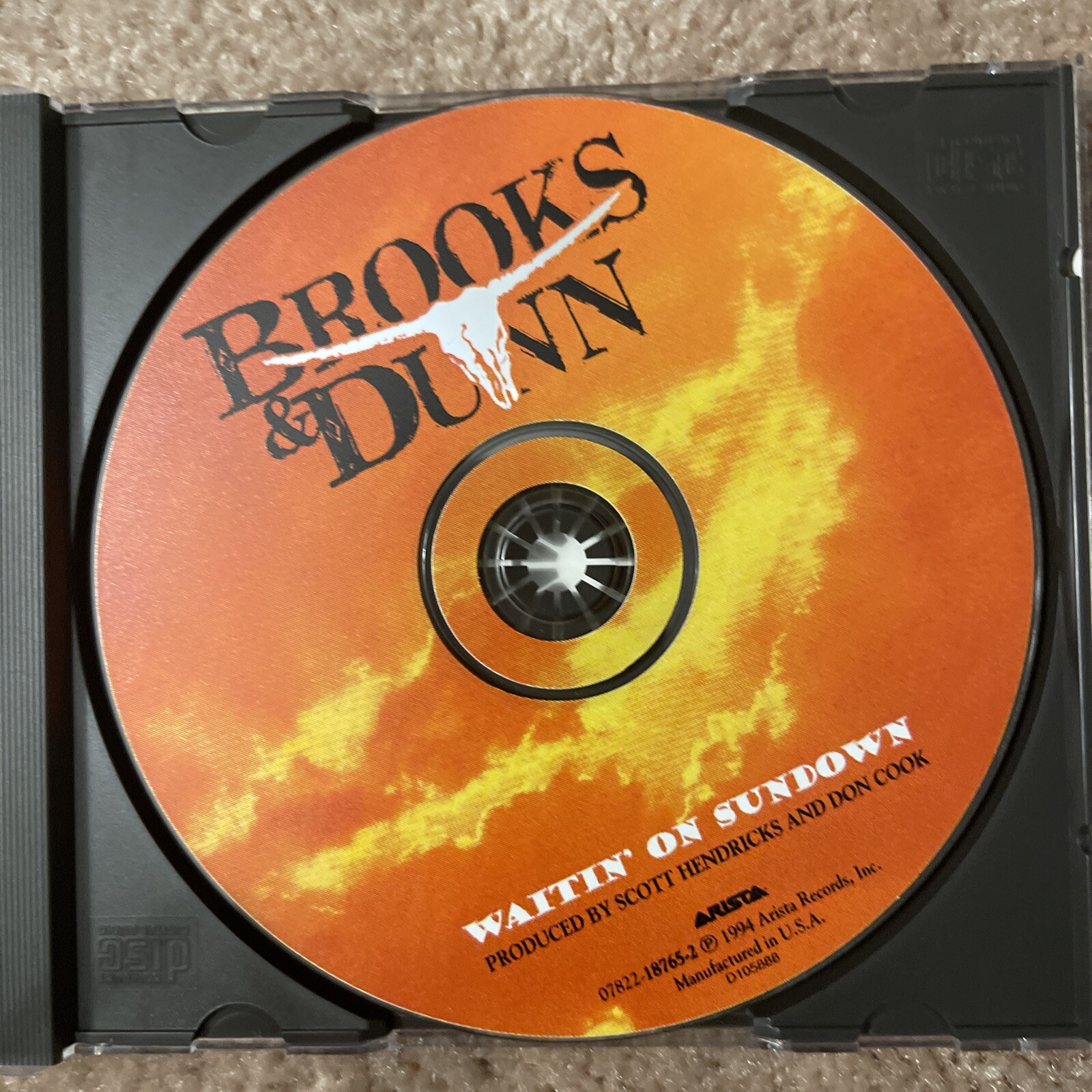 Waitin' on Sundown by Brooks & Dunn (CD, Jun1997, Arista) 78221876520