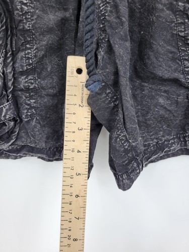 Free People Moon Bay Parachute Short Womens Medium Black Boho Streetwear Hippie - Picture 5 of 8