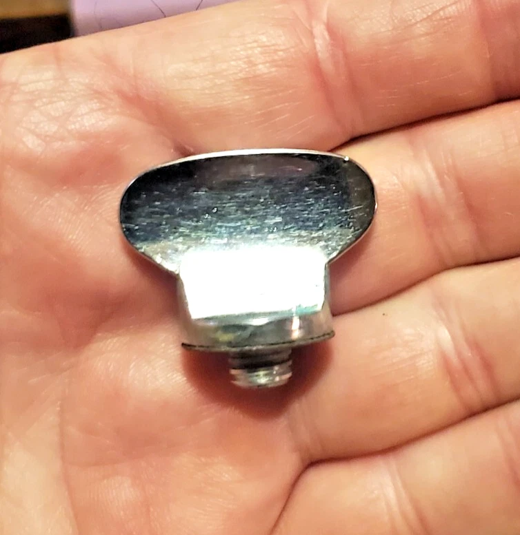 Encendedor Chrysler New Yorker 1952?-54 cromo perilla de tablero Foto 3 de 4